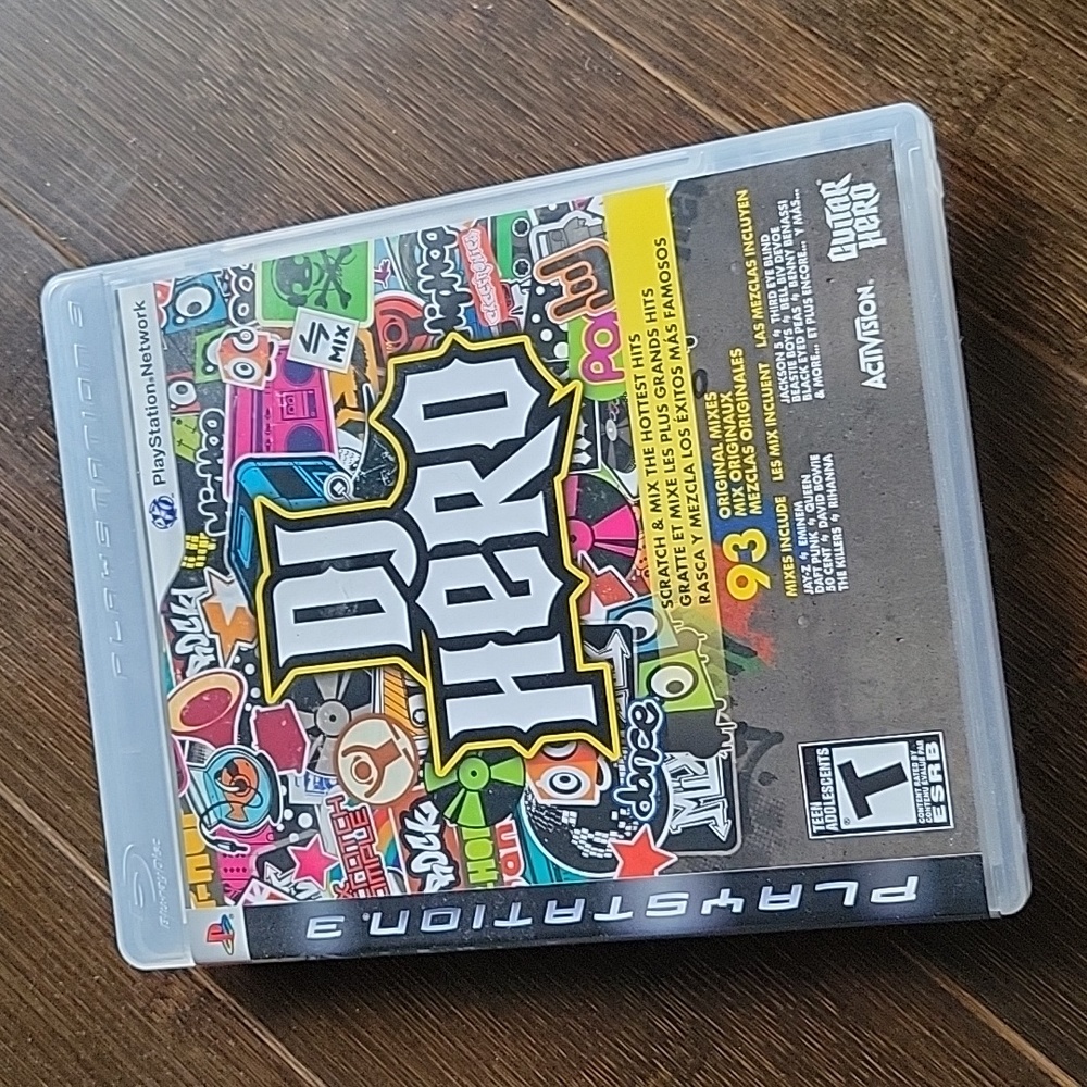 PS3 DJ Hero video game